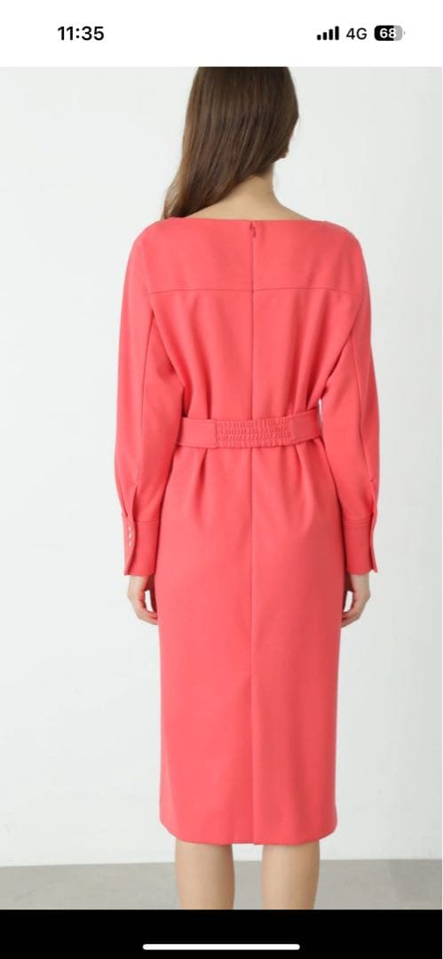 ピンキーアンドダイアン　ワンピース 長袖　36