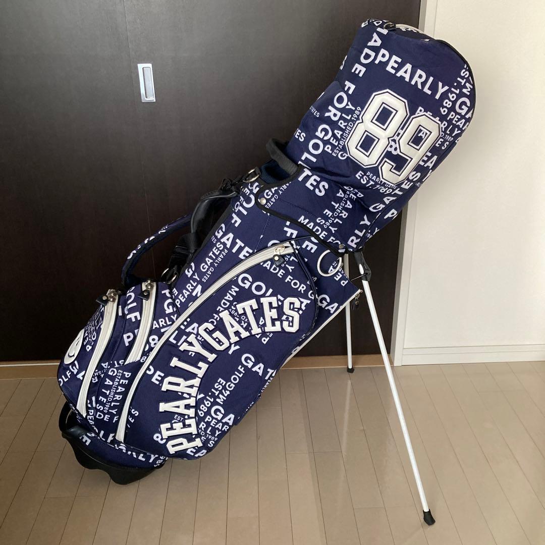 PEARLY GATES スタンド付きキャディバッグ 89