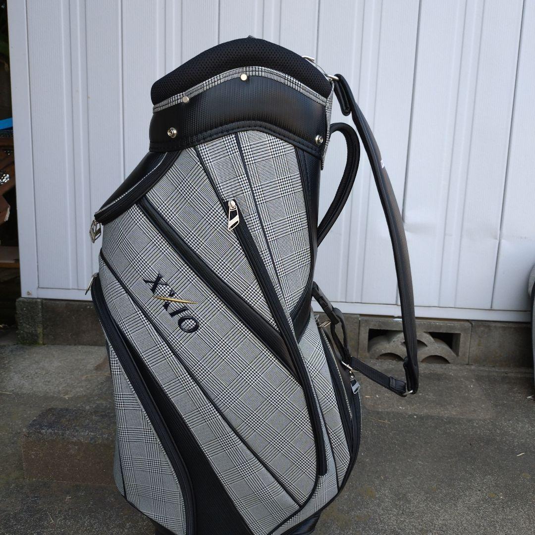 XXIO チェック柄 キャディバッグ