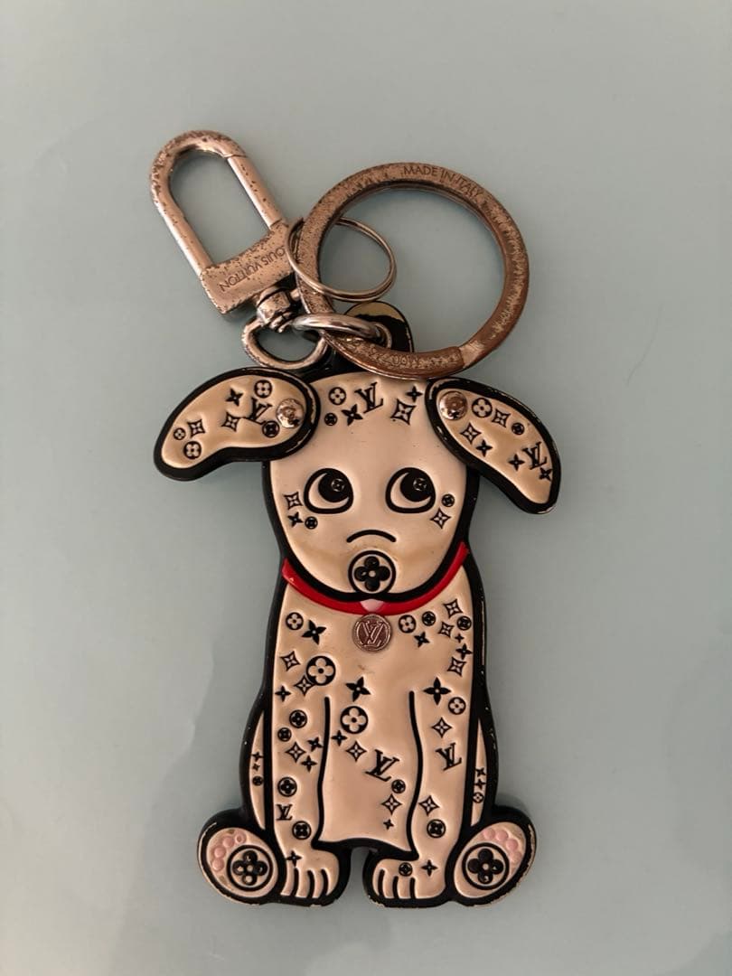 【正規品】ルイ・ヴィトン 犬型キーホルダー