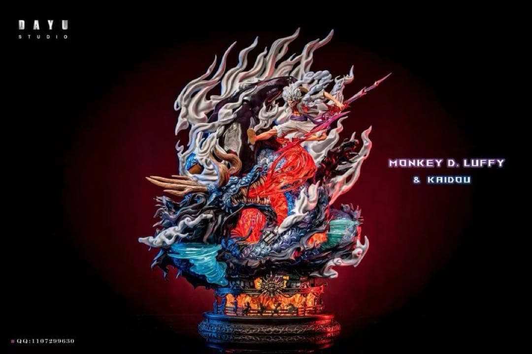 ワンピース 四皇 ニカルフィ ルフィ & カイドウ フィギュア