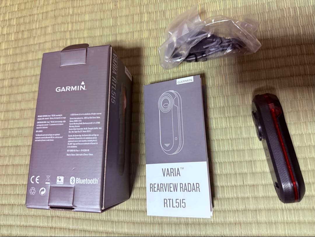 【大幅値下】GARMIN Varia RTL515 リアビューレーダー