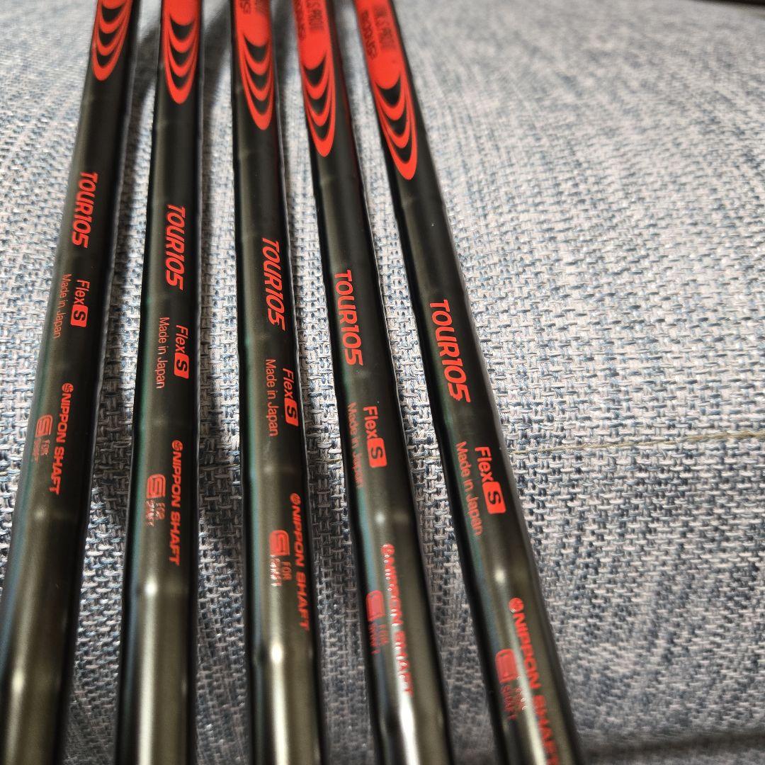 テーラーメイド レッドブル限定N.S Pro Modus 105アイアンシャフト