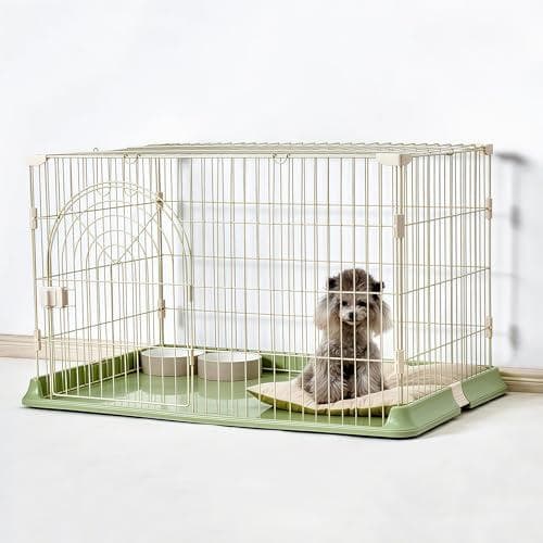 Rshtong 犬 ケージ 犬用サークル ペットケージ 犬 ゲージ 屋_corg