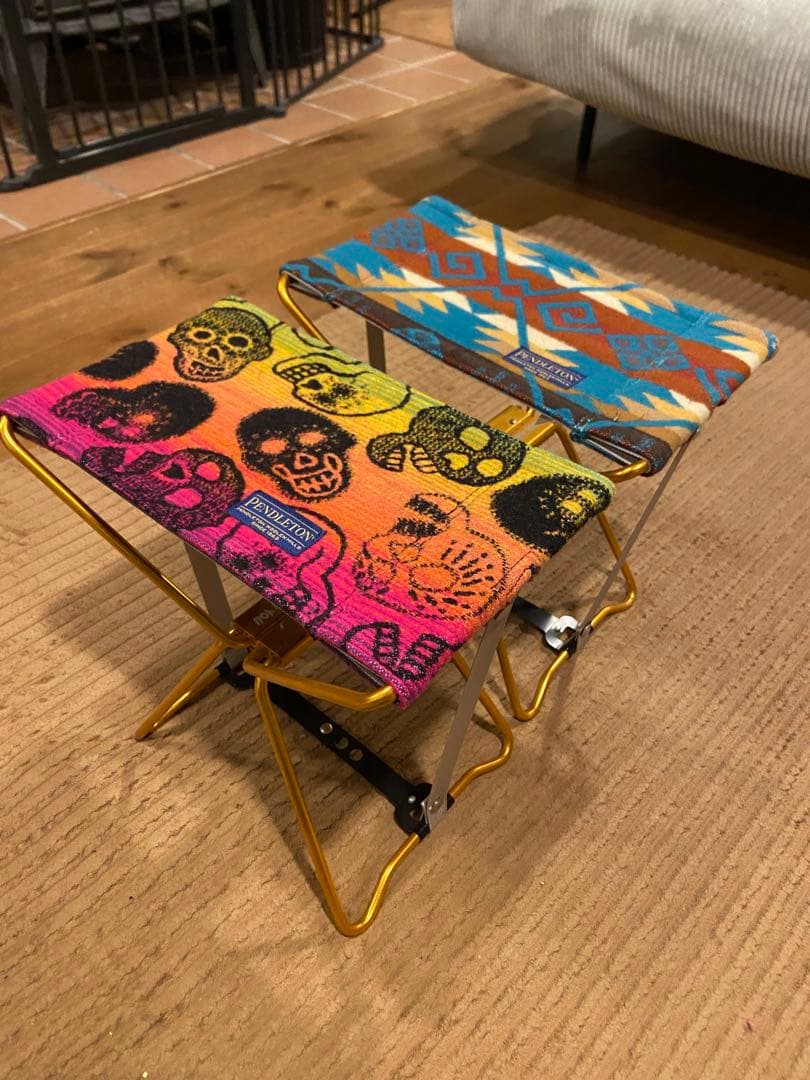 【絶盤/美品】ペンドルトン x アディロンダック コラボチェア 2脚ペア