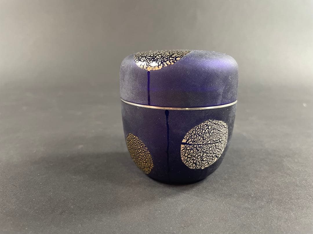 5 最終値下げ　高橋直樹 吹きガラス 棗 茶入 茶道具