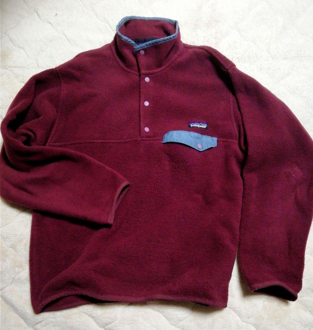 Patagonia シンチラスナップＴ バーガンディ　サイズＳ