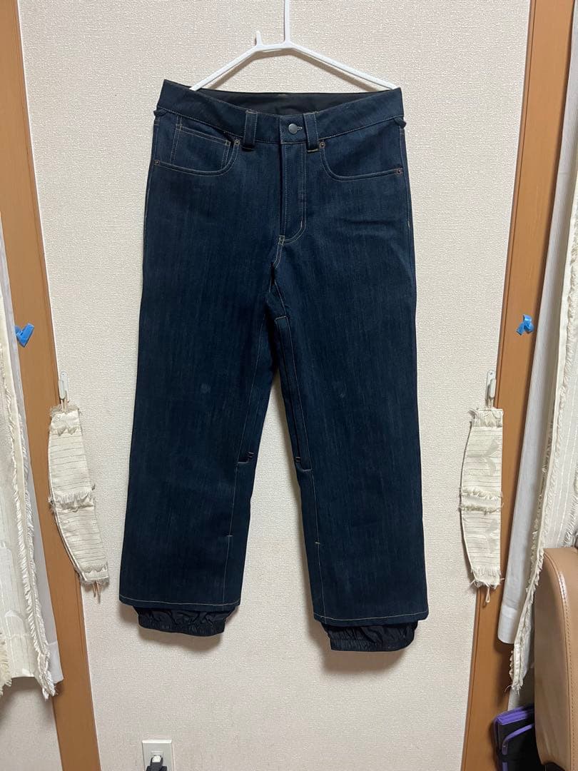 レアBURTON デニムウエアパンツ　 Sサイズ