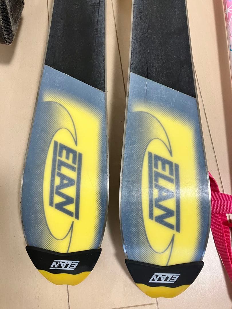 ELAN スキー　93cm ブーツ 23 大阪手渡可！ エラン スキー3点セット