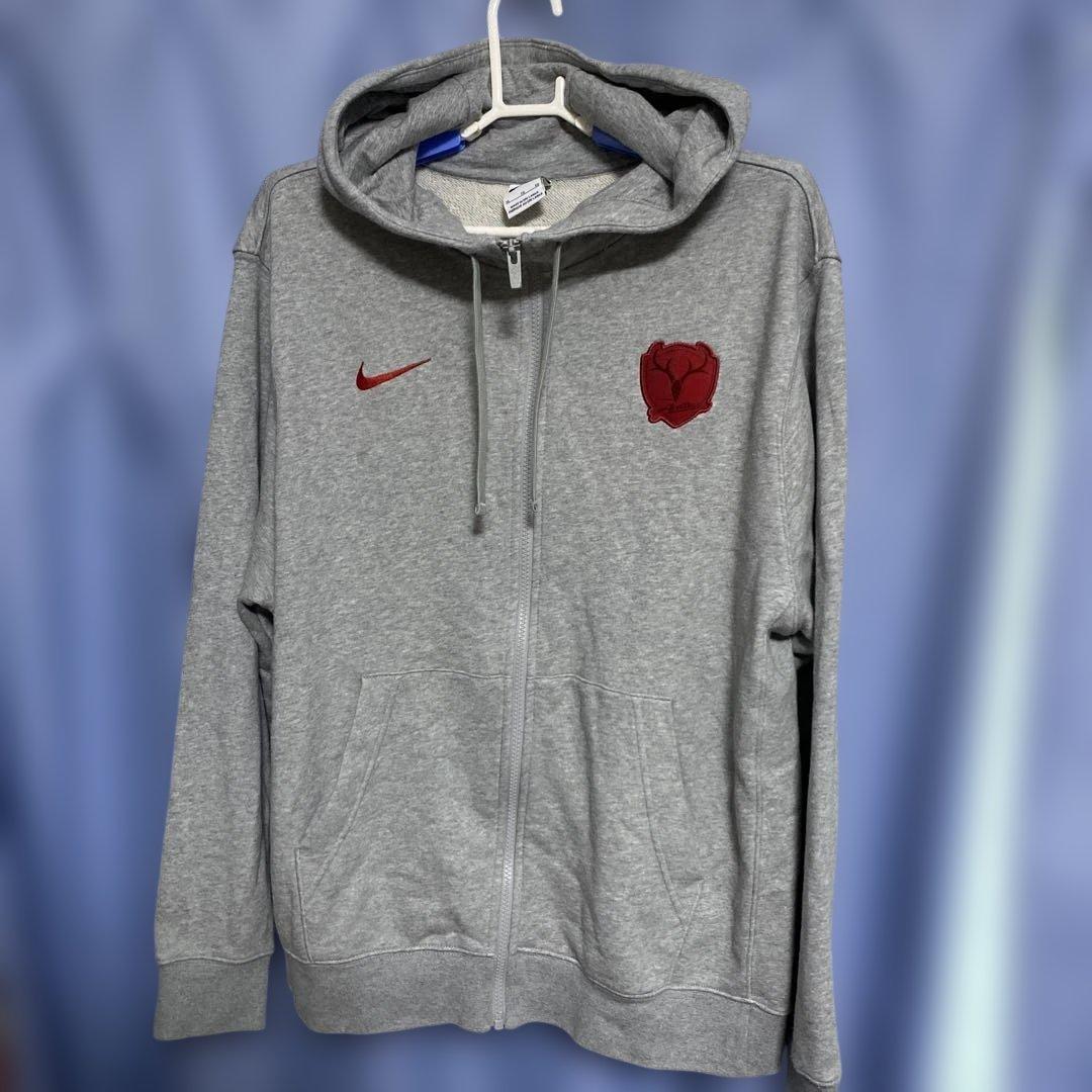 2025 NIKE 鹿島アントラーズ クラブフルジップフーディ XL