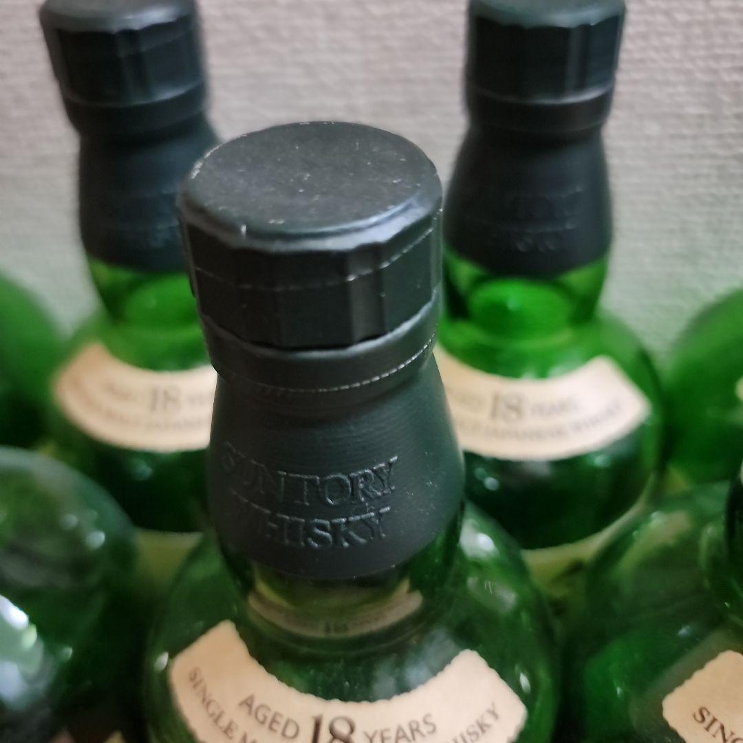 白州１８年（空き瓶７本セット）　 シングルモルトウイスキー