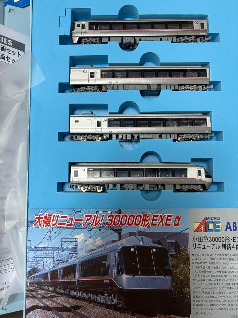 【室内灯付】マイクロエース　小田急ロマンスカーEXEα 10両