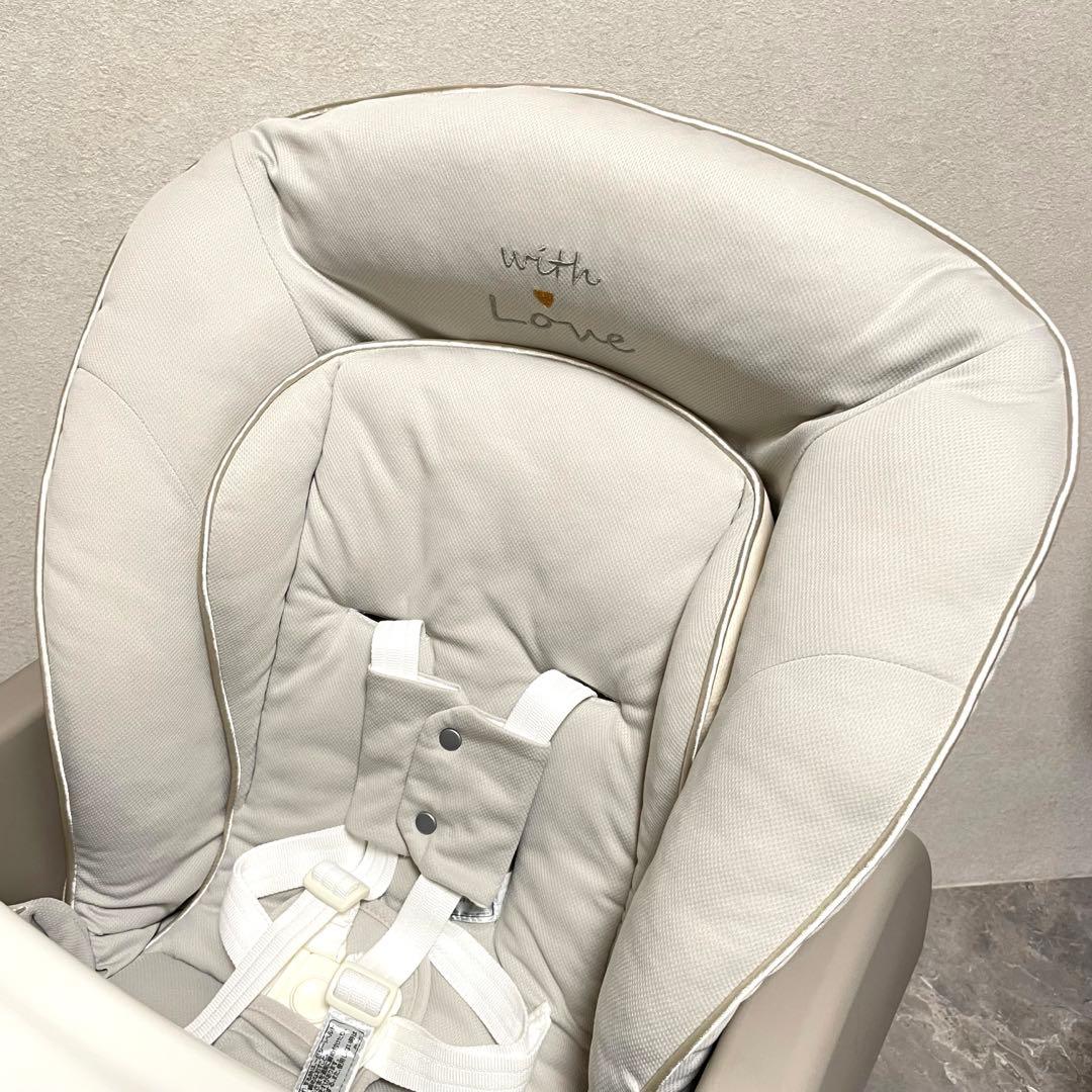 【美品】アップリカ ユラリズム スマート プレミアム　ハイローチェア