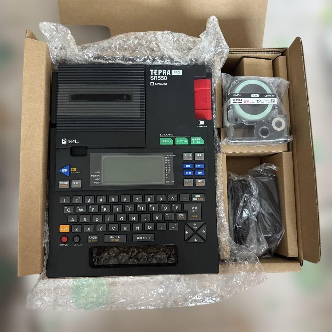 テプラKING JIM SR550 オフィスモデル　新品・未使用品
