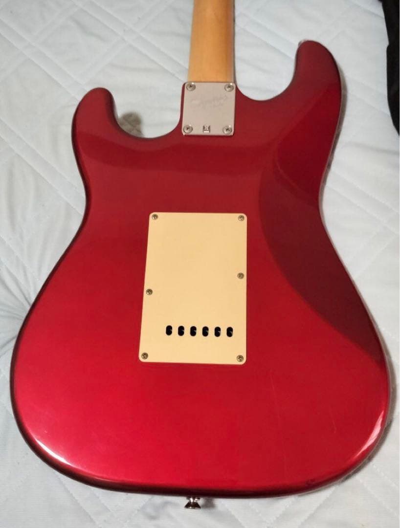 Squier ストラト 赤(CAR) affinity stratocaster