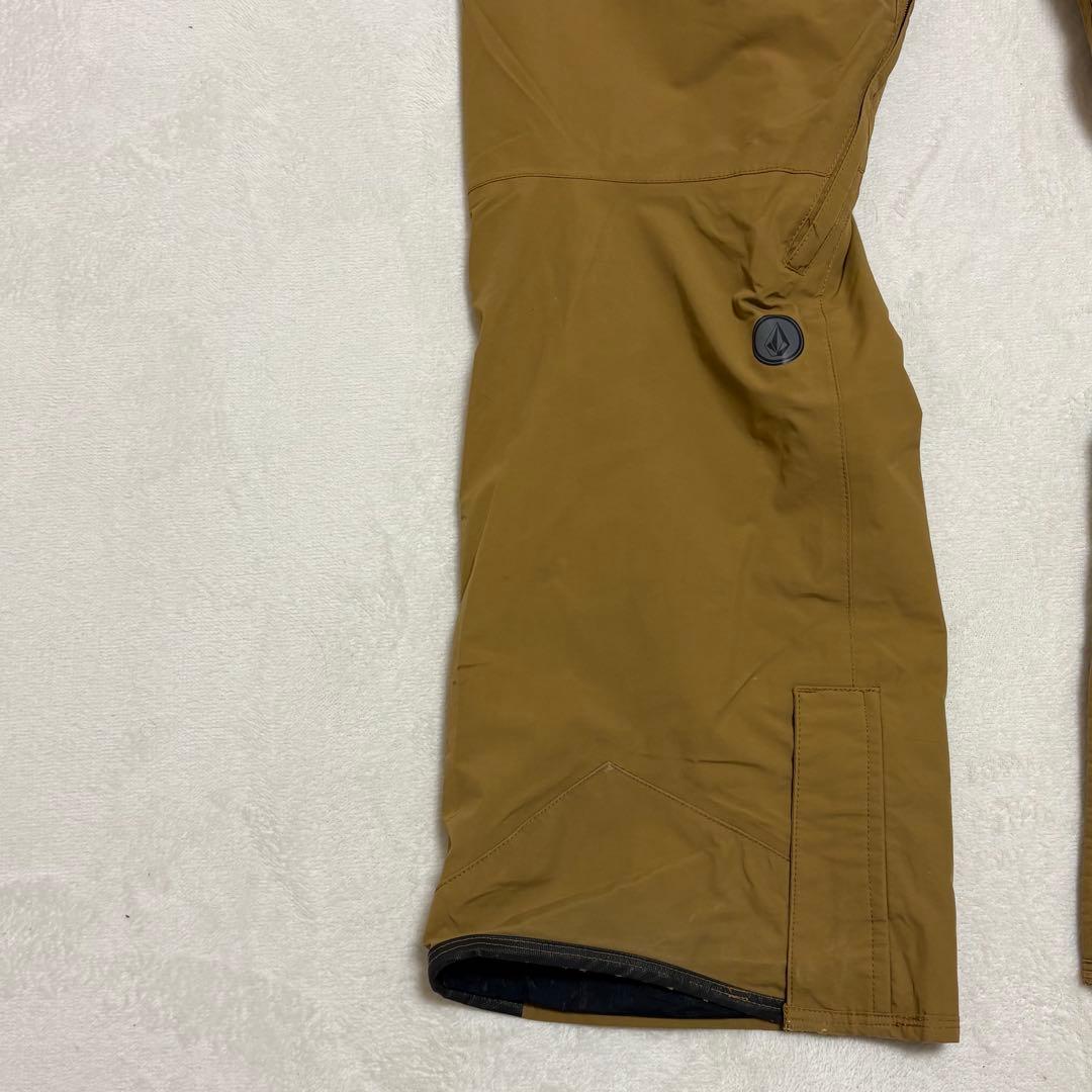 VOLCOM GORE-TEX スノーパンツ ブラウン M スノーボードウェア