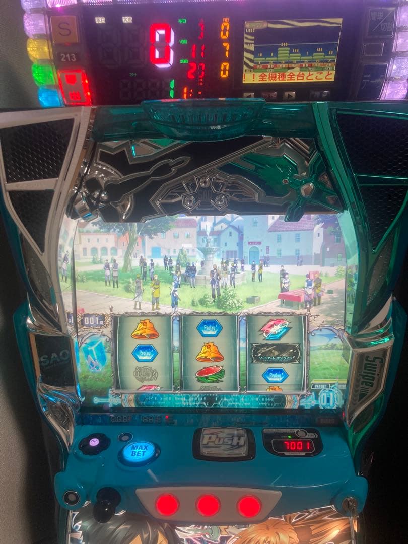 デー太郎11付き　ソードアート・オンライン　SAO スマスロ　パチスロ　実機