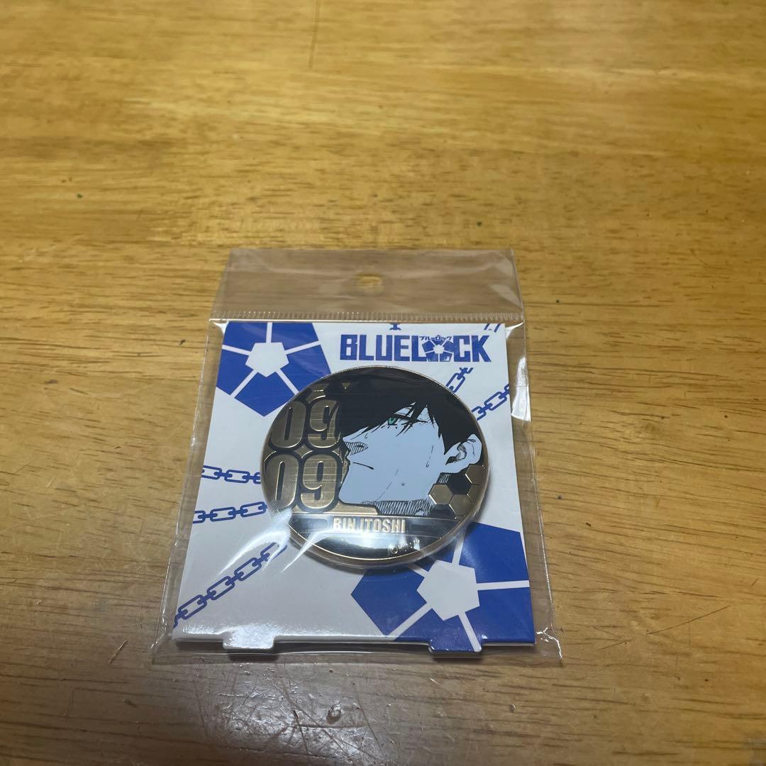 ☆ブルーロック☆糸師凛 バースデイメタル缶バッジ