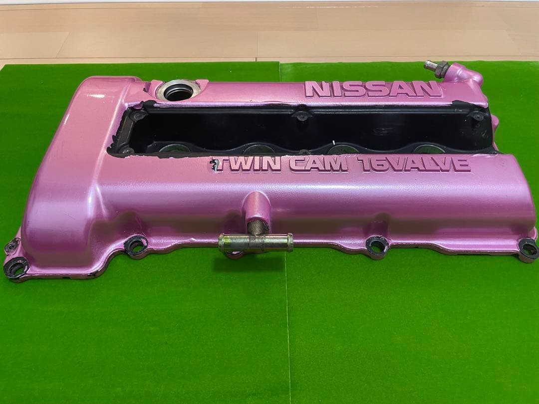 SR20DET、180sx、S13シルビアヘッドカバー、タペットカバー