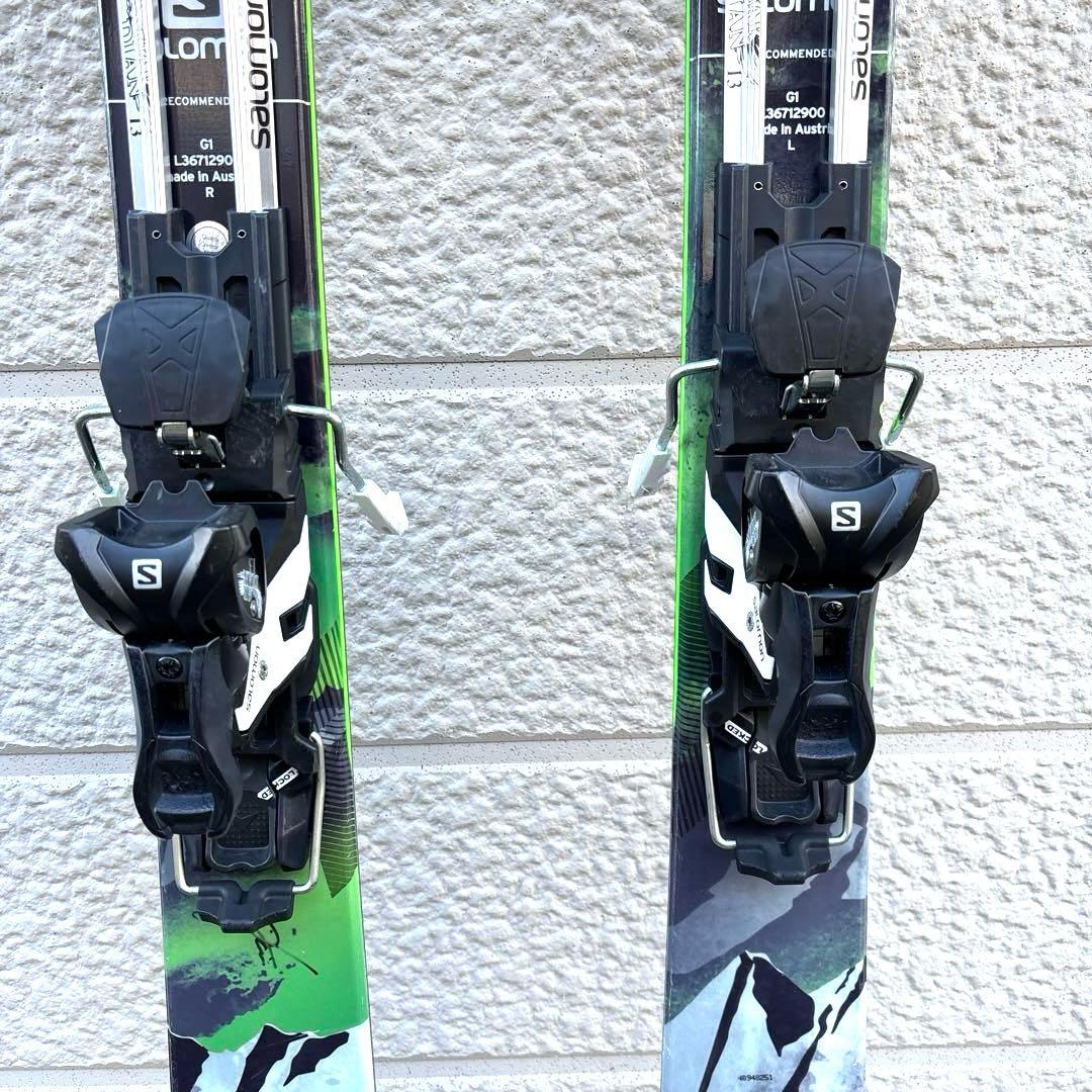 【最終値下げ】 salomon サロモン スキー板 169 ツアービンディング