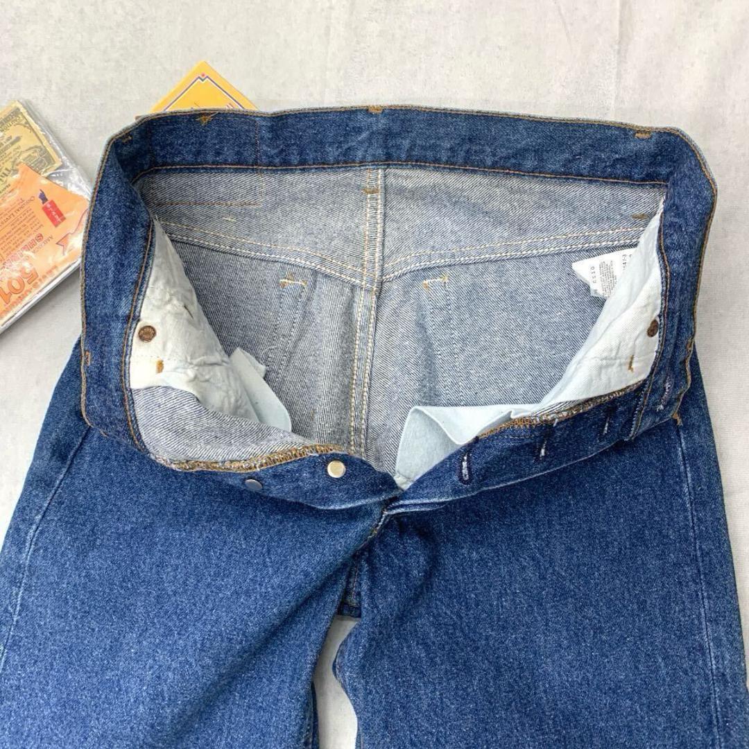 未使用 Levis 501 赤文字 刻印555 バレンシア工場 w29