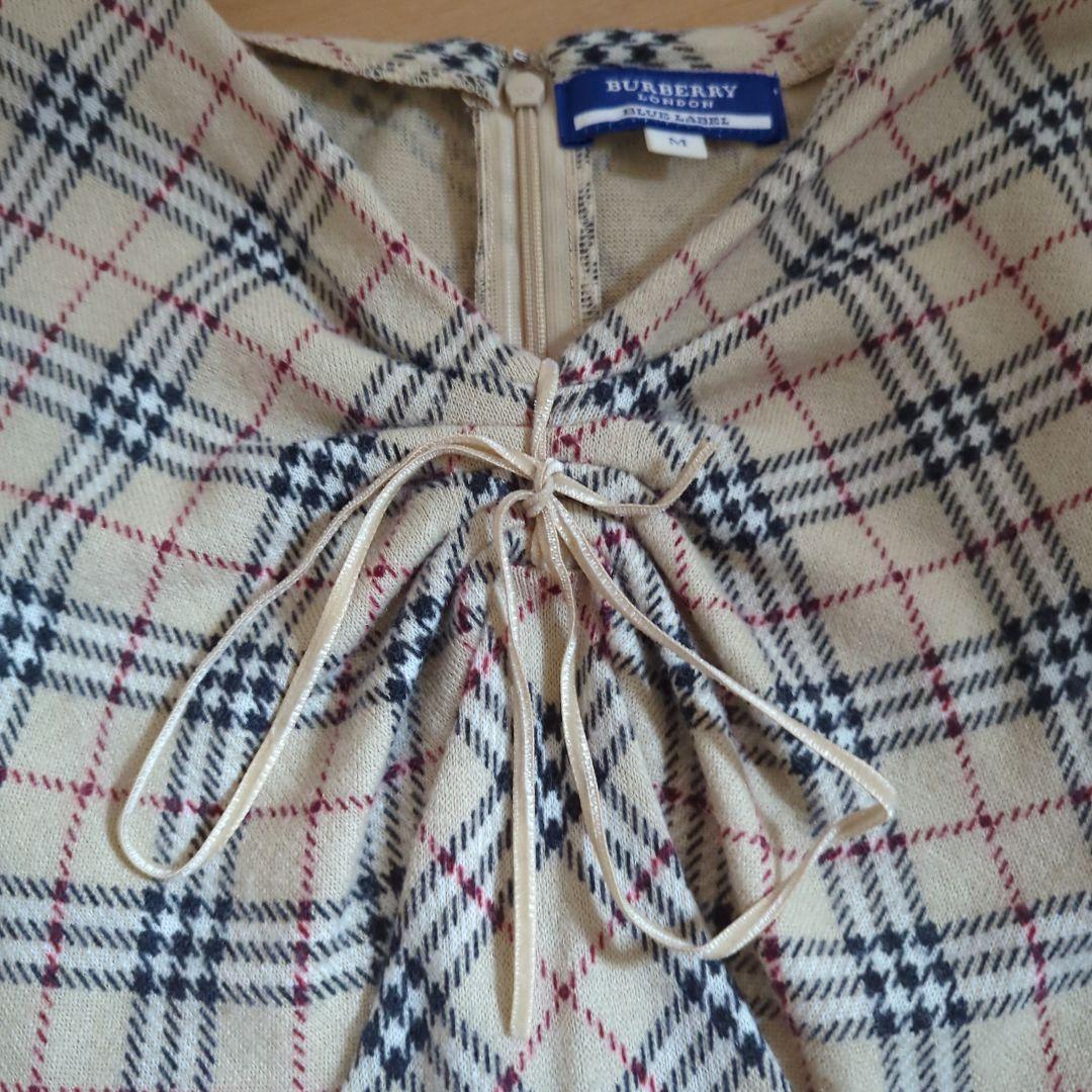 BURBERRY BLUE LABEL ノバチェック ノースリーブワンピース