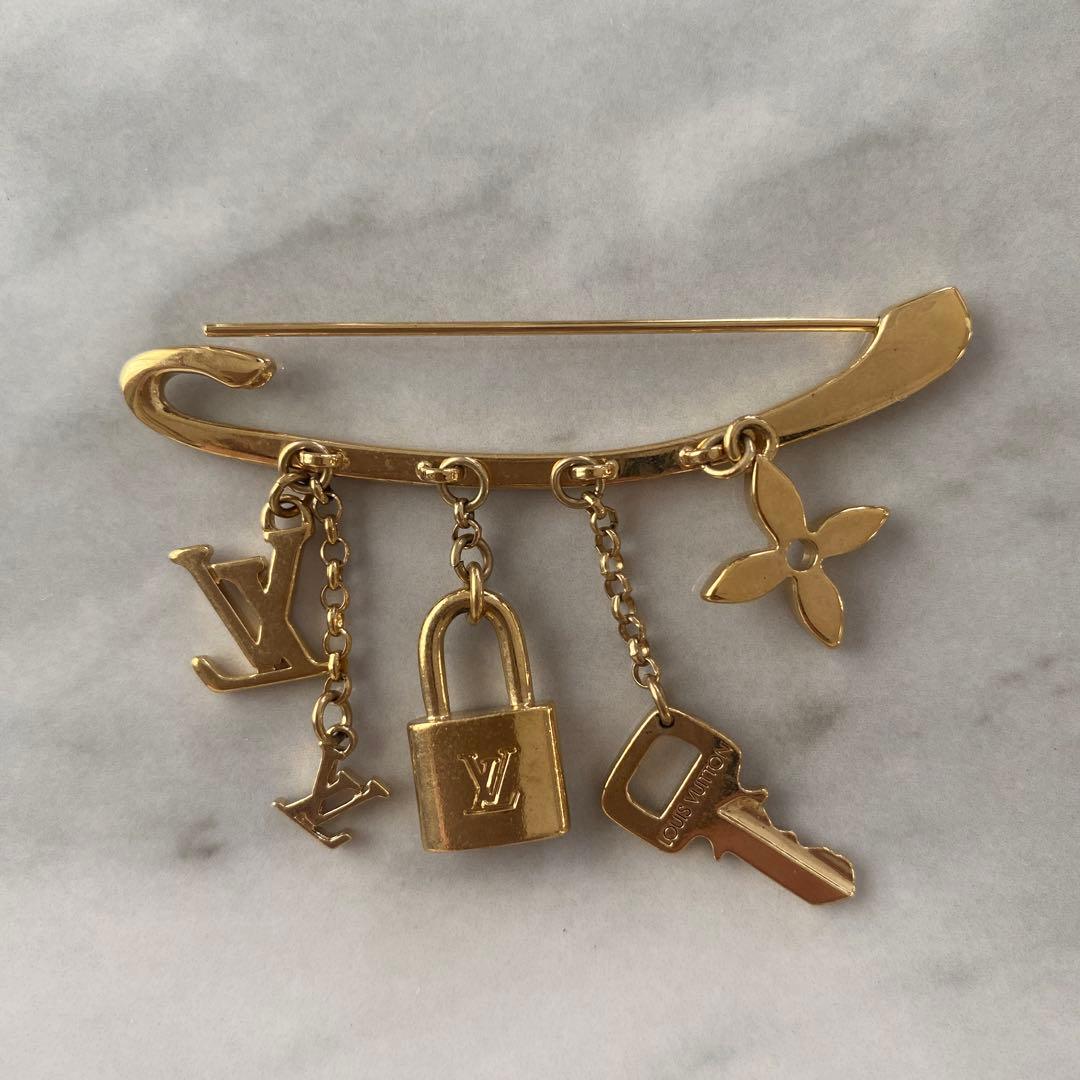 Louis Vuitton ゴールドブローチ