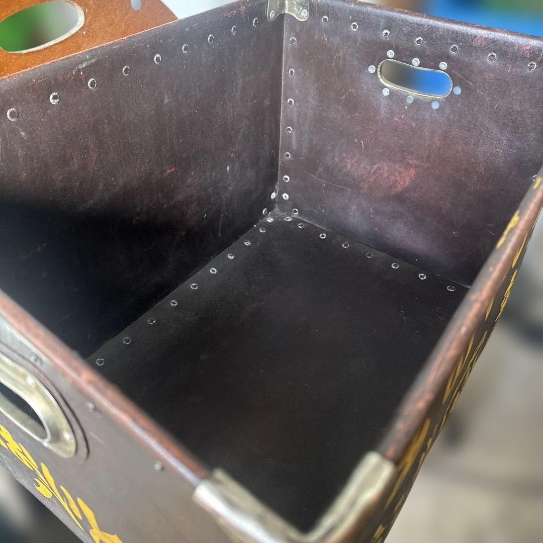 昭和レトロ　ボテ箱　ぼて箱　希少　道具入れ　ヴィンテージ