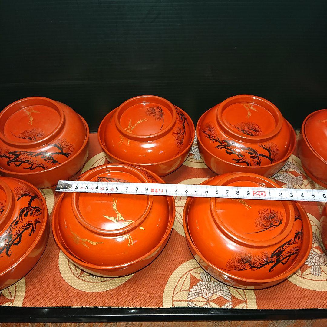 レトロ金彩汁茶碗