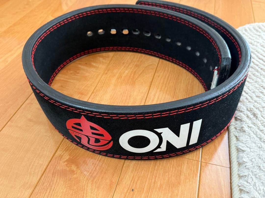ONI 鬼 レバーアクションパワーベルトNX IPF公認 13mm