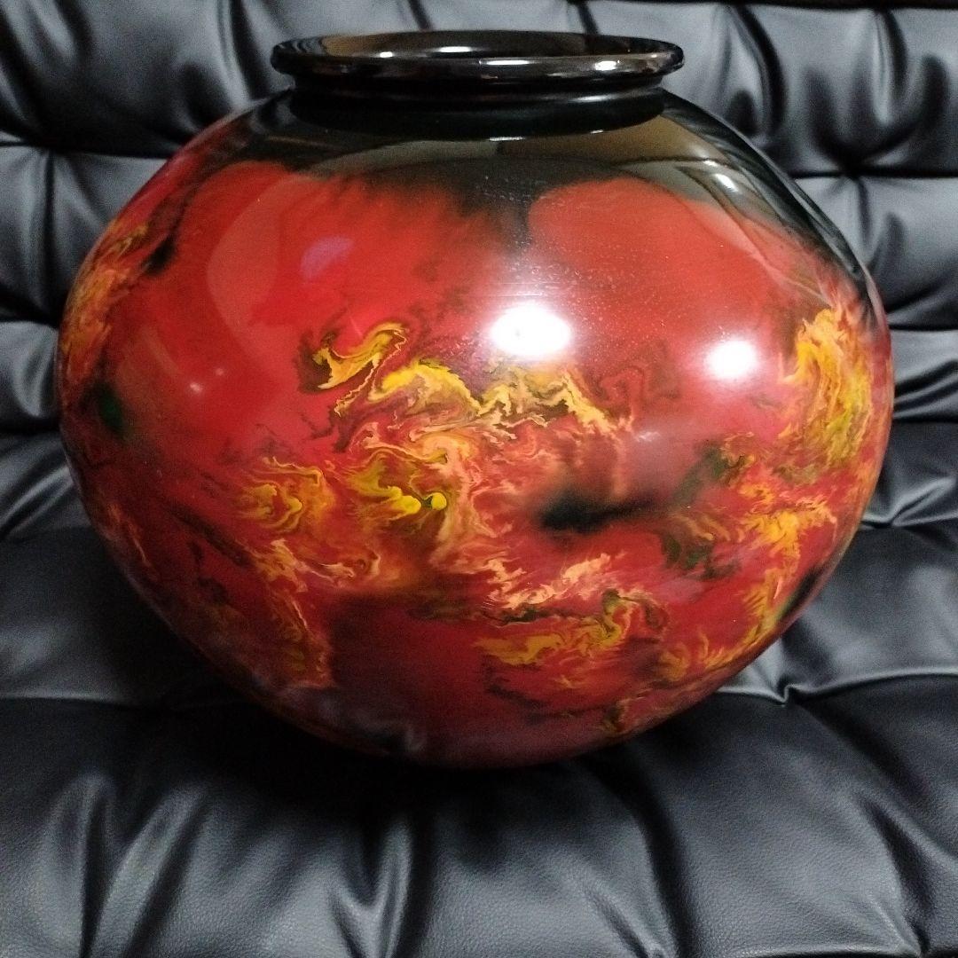 九谷焼 佐野慧成 大壺 骨董 アンティーク