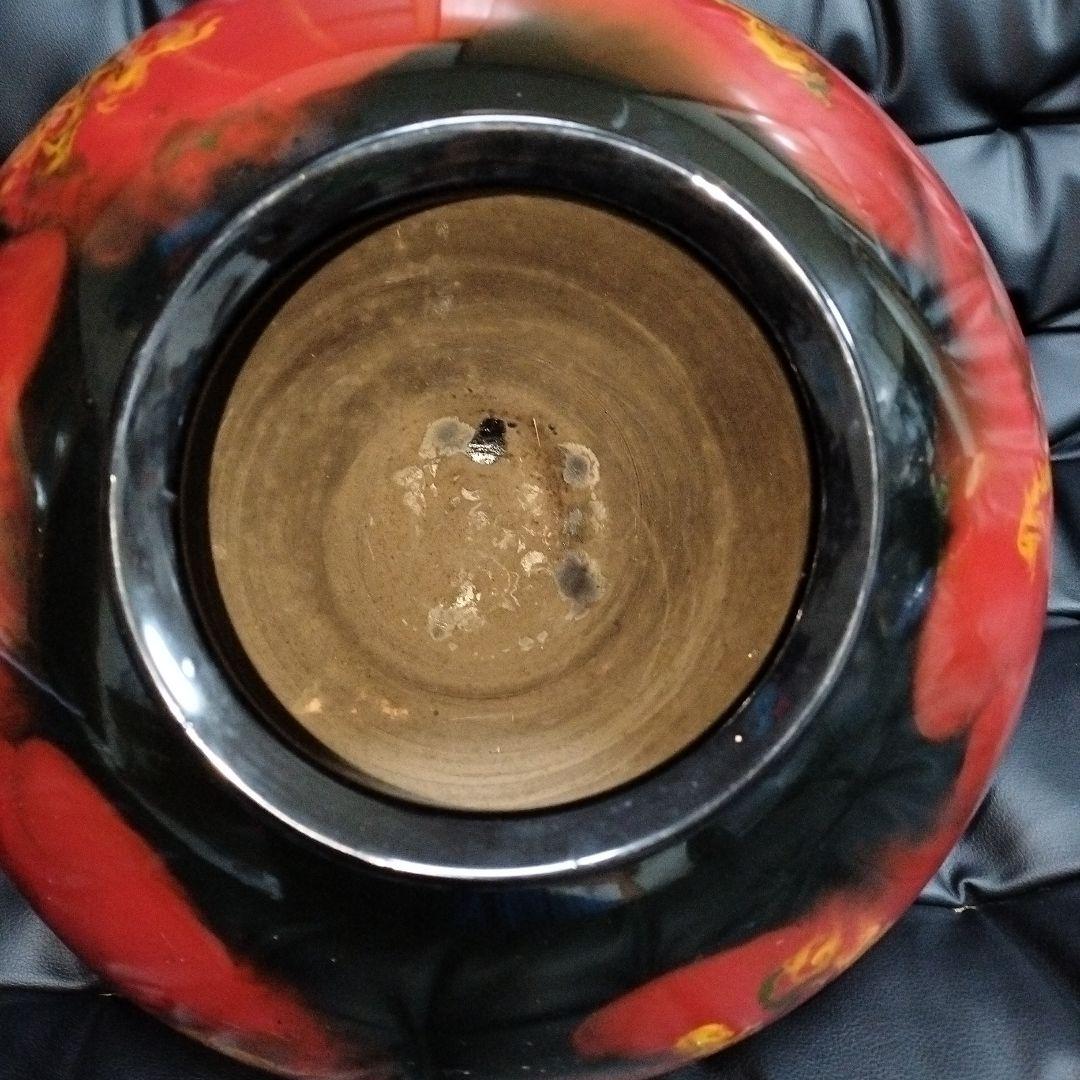 九谷焼 佐野慧成 大壺 骨董 アンティーク