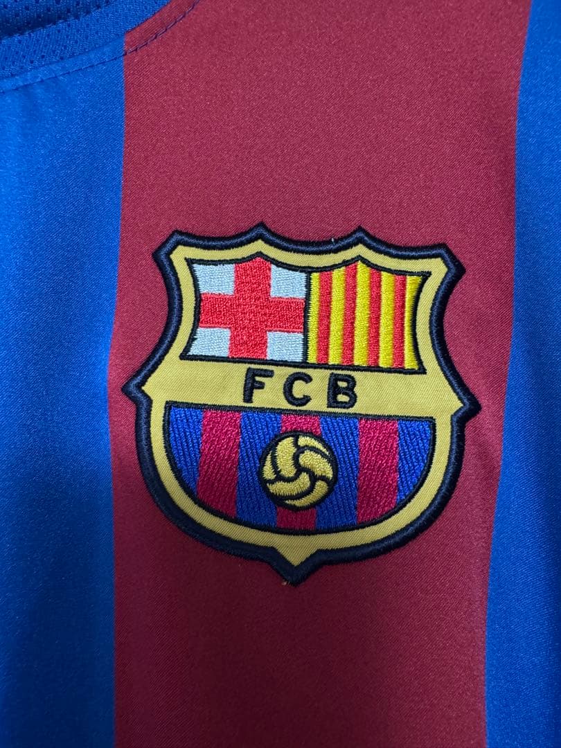 正規品 2004/2005 FCバルセロナ♯10 ロナウジーニョ 【Lサイズ】