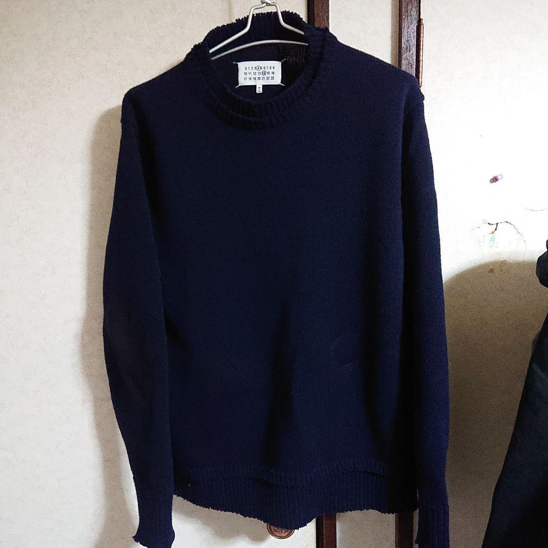 メゾンマルジェラ エルボーパッチセーター maison margiela
