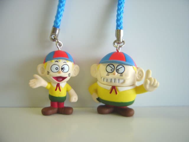 ♯Gwt29FE怪物くんフィギュア根付け人気7種