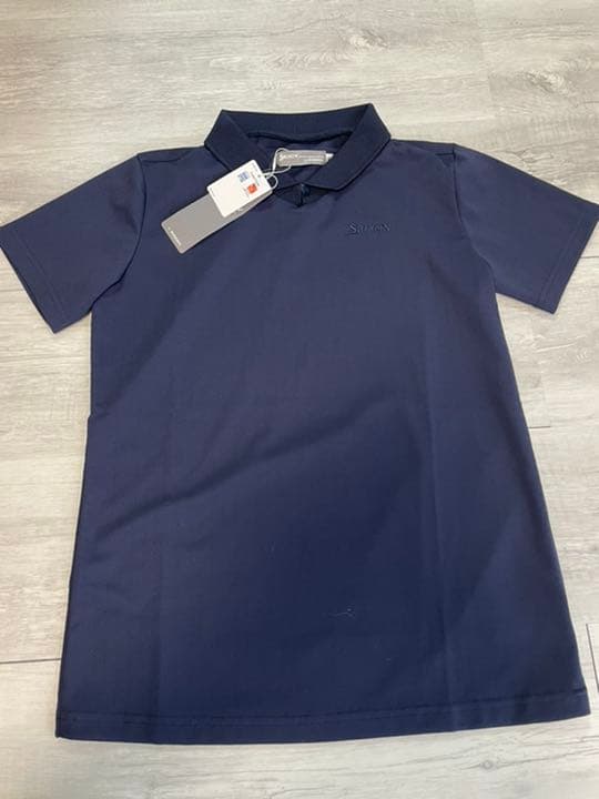 デサント　スリクソン　半袖シャツ ネイビー　Mサイズ　レディース