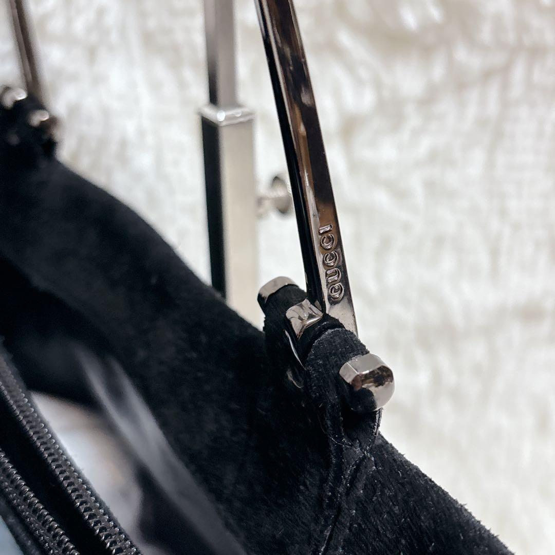GUCCI（グッチ） スエードバッグ　グッチタグ付