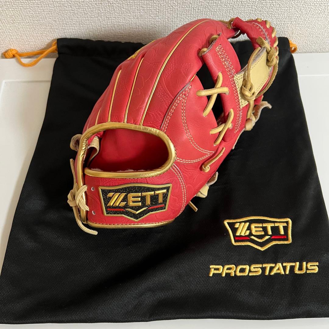 ZETT 軟式グラブ プロステイタス 二塁手遊撃手用 今宮タイプ　型付済