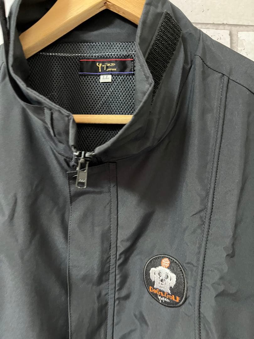 【極レア】石原裕次郎　記念館　黒のレインウェアセット　ゴルフウェアー　XL 貴重