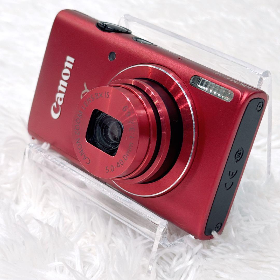 【希少✨極美品】Canon IXY 110F レッド 赤 デジタルカメラ