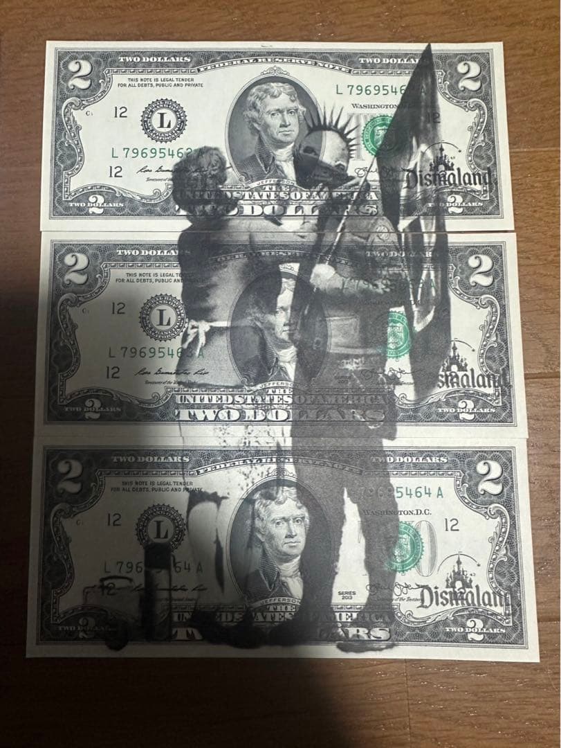 【希少】Dismaland ディズマランド お札セット