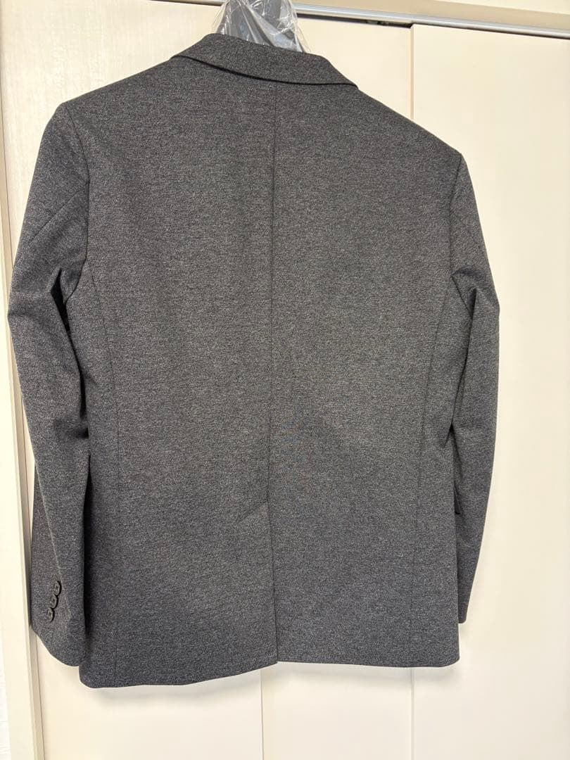 【定価55,000円】BLACK LABEL グレー ビジネスジャケット LL