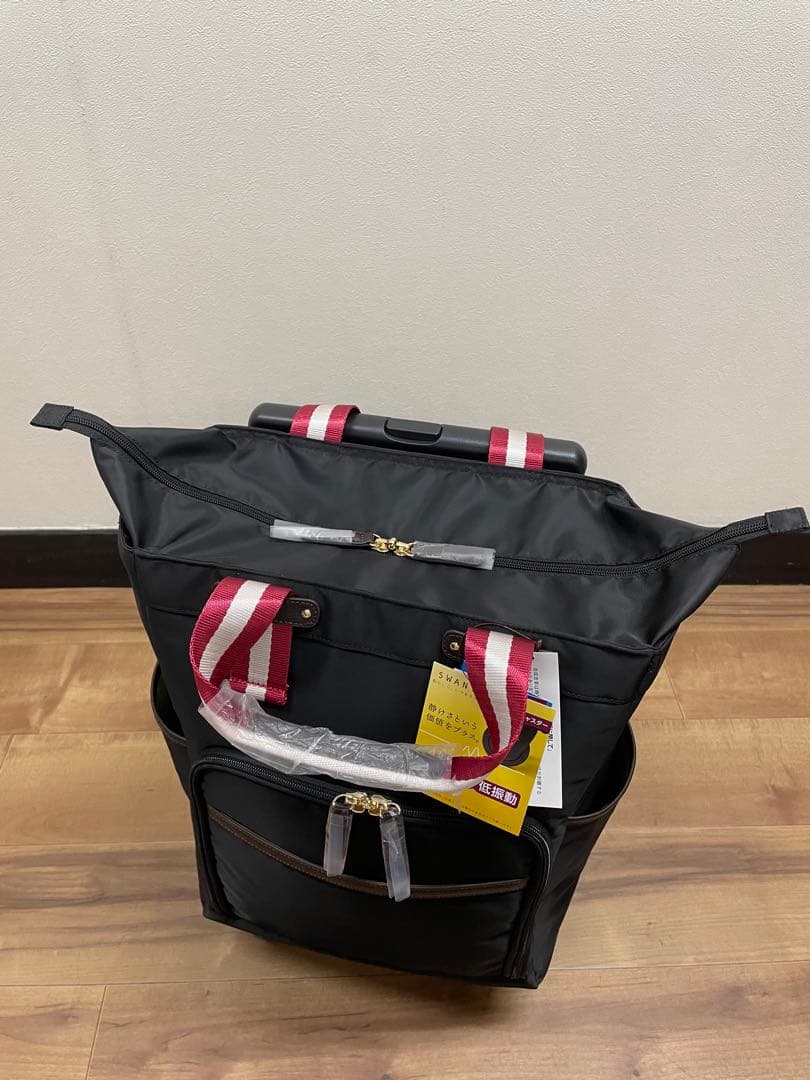 ◆未使用品◆ スワニー D-630 ポルド イス付 L21 ブラック×レッド色