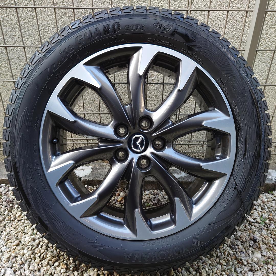 マツダ(MAZDA) CX-5 純正ホイール・スタッドレスタイヤ①