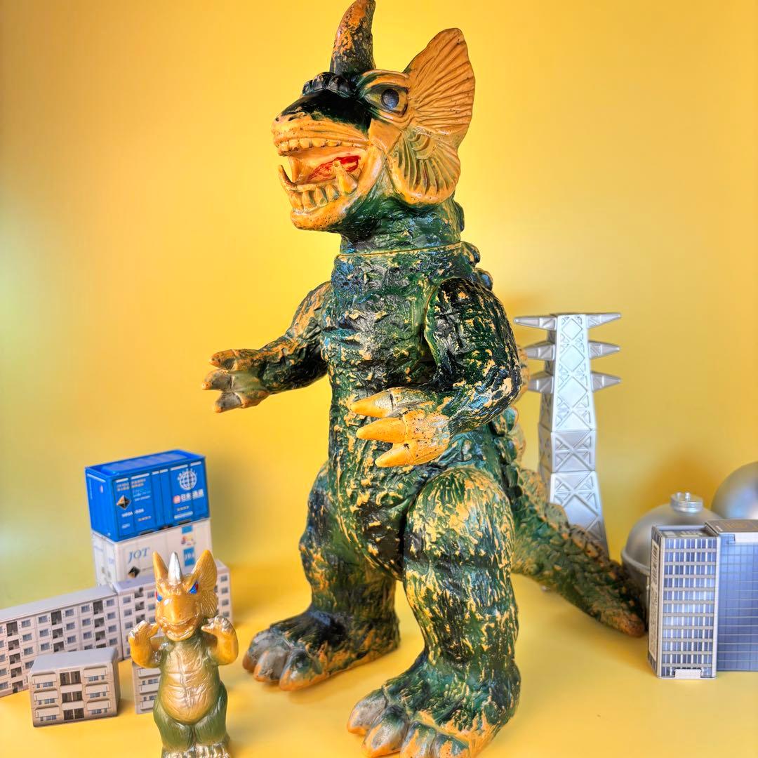 マルサン ドラギラス ジャイアント 40ｃｍ 当時物 オマケ付