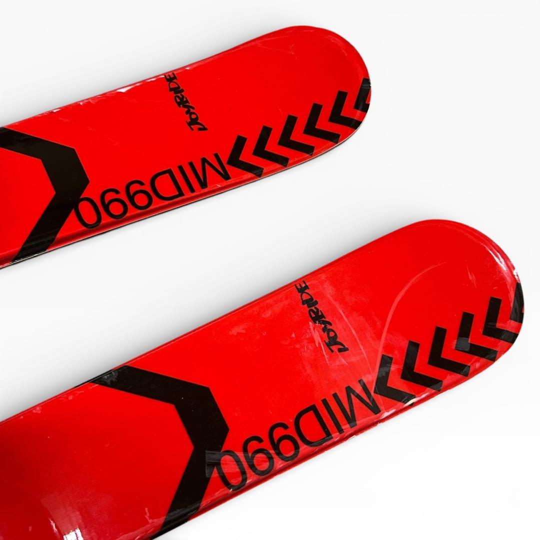 JOY RIDE ショートスキー 99cm スノボーブーツ対応 ビンディングXL