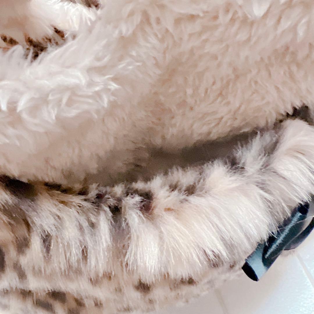 コヤンイサムチョン トートバッグ ファー 猫 うさみみ ハンドメイド