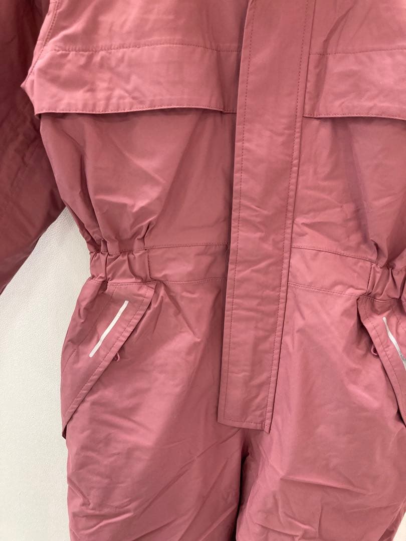 THE NORTH FACE 子ども用 スキーウェア ピンクスノーウェアつなぎ