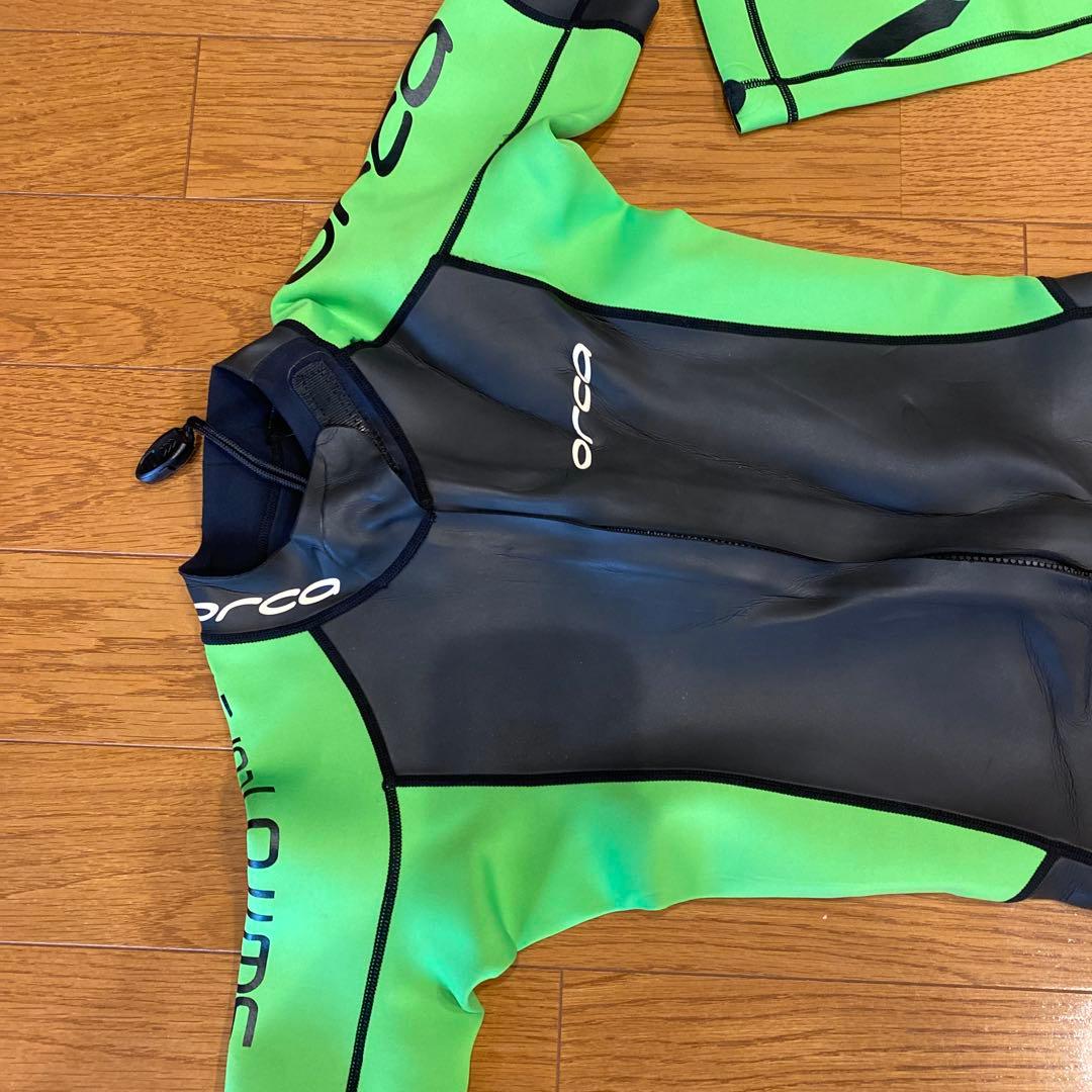 orca オルカ　ウェットスーツ　アームスリーブ　サイズMT スイムラン