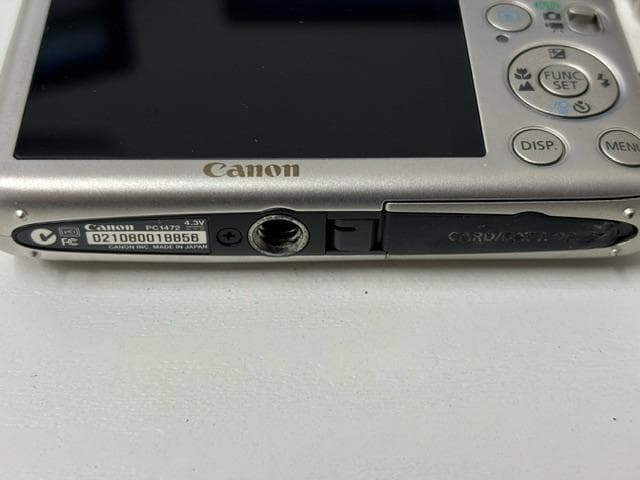 【動作未確認】Canon キャノン IXY400F PC1472 シルバー